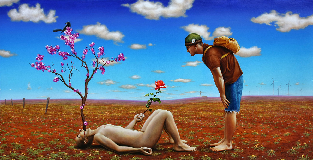 The Gift. Oil on canvas. 2008