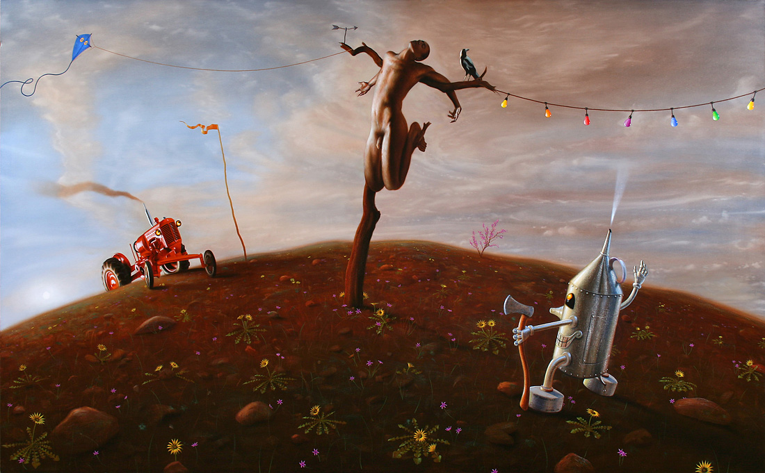 'Isvara drishti' Oil on canvas. 2007