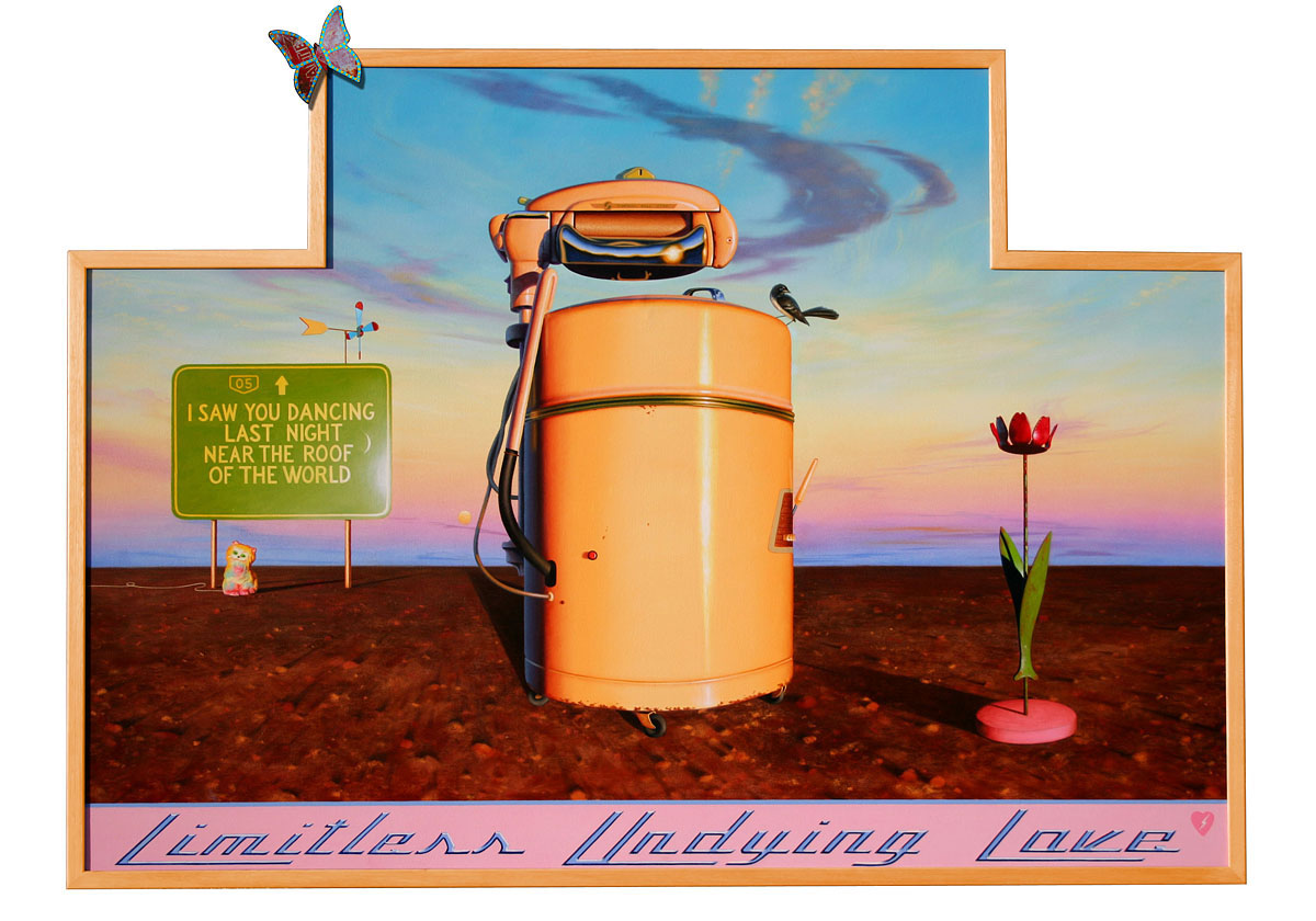 'night song' Oil on canvas. 2005 (sold)
